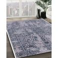 thumbnail image 3 of Ahgly Company Machine Washable Indoor Rectangle Industrial Modern Wisteria Purple Area Rugs, 3' x 5', 3 of 7