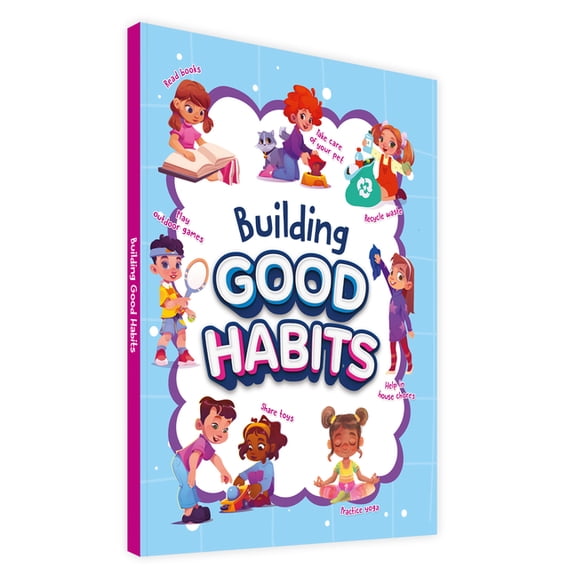 Building Good Habits: Fun Activities for Kids Illustrated and Interactive Activities Teaching Good Habits Ages 5  [Pengu, (Hardcover)
