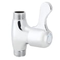 thumbnail image 1 of AMONIDA Angle Valve, Rust Proof 6.5x7cm/2.6x2.8in Water Control Valve Stop Valve, For Kitchen Hotel Toilet Bathroom, 1 of 8