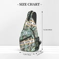 thumbnail image 3 of ZICANCN Crossbody Sling Bag for Men Women - No Way to Give Up Casual Shoulder Backpacks for Travel Sport Climbing Runners Daypack, 3 of 9