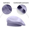 thumbnail image 3 of Boina de otoño e invierno para mujer, gorro de artista de punto mezclado, gorro Bailey, 3 of 5