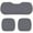 Dark Gray, variant on LSLJS 3Pcs Car Seat Cover Full Set Car Front Seat Covers and Rear Benches Cover Originals Winter Plush and Warm for Automotive SUV Truck and Van Full Size Winter Set