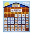 thumbnail image 2 of Tabla colgante del calendario Calendario de pared mensual que cuelga la herramienta conveniente de aprendizaje del educativo para de enseñanza Magideal Tabla colgante del calendario, 2 of 7