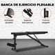 thumbnail image 3 of Banco de Abdominales Plegable X-RUSH Negro Diseño Compacto y Ajustable, 3 of 9