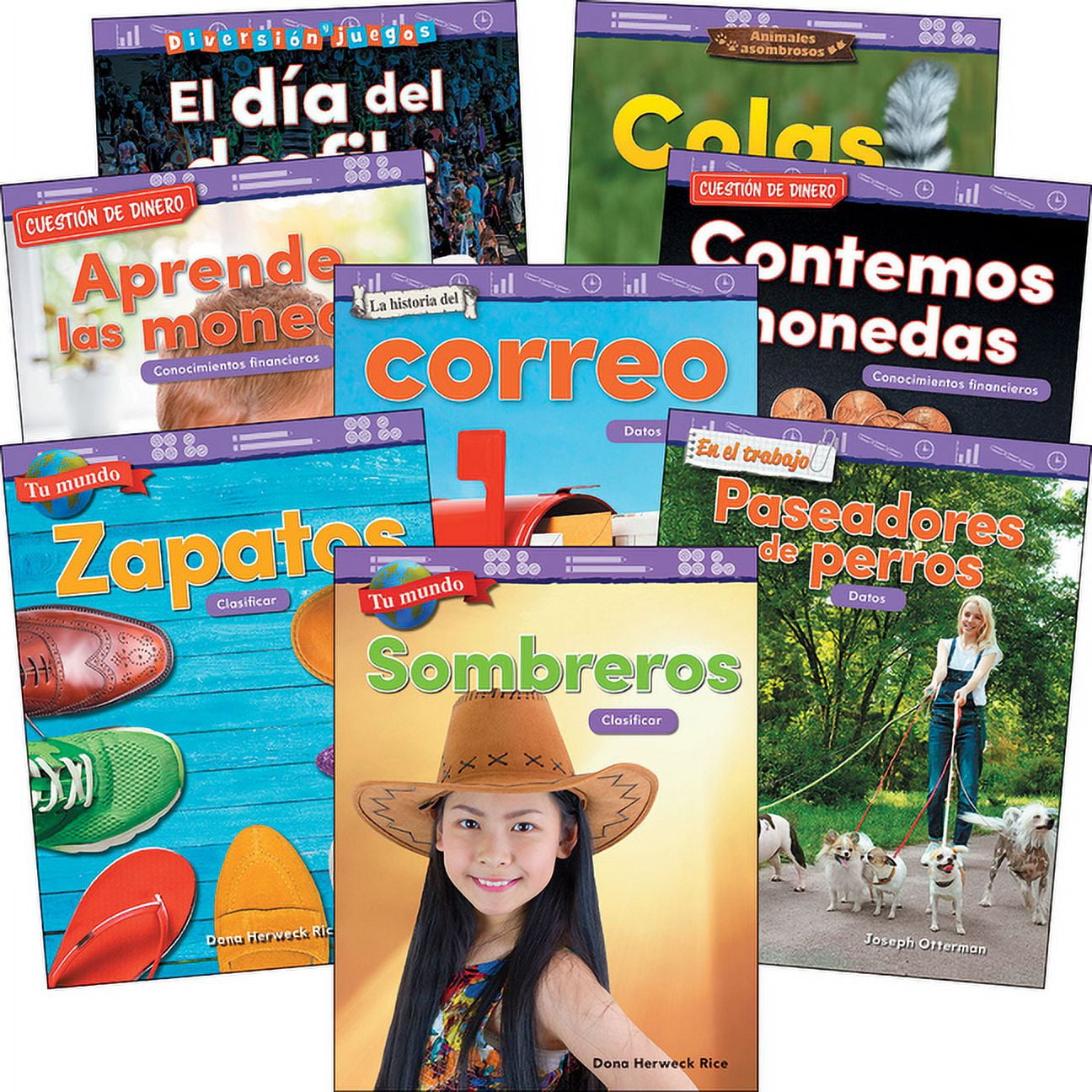 Mathematics in the Real World: Measurement & Data Grades K-1 Spanish: 8-Book Set (Other)