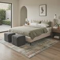 thumbnail image 2 of GENIMO 2' x 6' Runner Rug, Machine Washable Non Slip Low Pile Hallway Runner Rug for Kitchen Laundry Room, Abstract, Muted Multicolor, 2 of 5