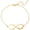 Style 2, variant on Personalized Infinity Name Bracelet, Custom Engraved Bangle with 1-6 Names, Adjustable Open Cuff Bracelet for Women