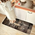 thumbnail image 2 of Kitchen Rug,Modern Coffee Time Grunge Back Print,Waterproof Non Skid Washable Soft Kitchen Mat Comfort Floor Mats Rugs, 2 of 3