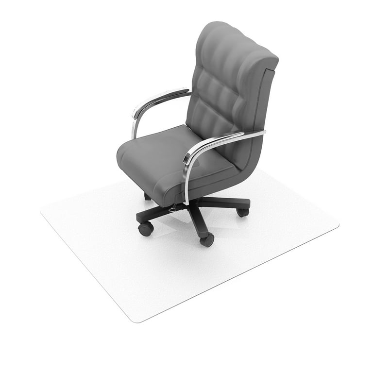Cleartex Ultimat Polycarbonate Rectangular Chair Mat for Plush Pile Carpets Over 1 2 48 X 60 Walmart