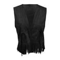 thumbnail image 3 of Fringe Vest Womens Western Wear Country Concert Outfit 70s Outfits For Women Cowgirl Outfits, 3 of 6
