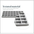 thumbnail image 2 of Novel Box 32-Slot Gray Jewelry Display Flocked Tray Inserts for Ring Earring Cufflink - 2 Pack, 2 of 2
