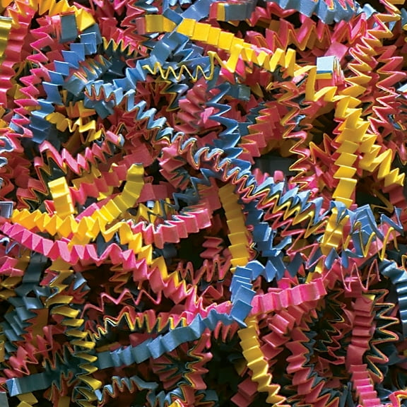 Box Partners Crinkle Paper 10 lb. Fiesta Blend 1/Case CPB10BB