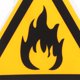thumbnail image 4 of Moluckfu Etiquetas De Advertencia Inflamable Amarillas Resistentes Para Uso En Ambientes Industriales, 4 of 6