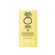 Sun Bum Kids Clear Sunscreen Face Stick, SPF 50, 0.53 oz
