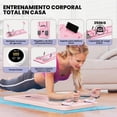 thumbnail image 2 of Tabla Multifuncional para Abdominales, Cama Deslizante de Pilates 5 en 1, Rodillos Abdominales Plegables, Ejercicios Abdominales de Rebote Automático, Equipo para Gimnasio en Casa Cardio Beat Rosa, 2 of 4