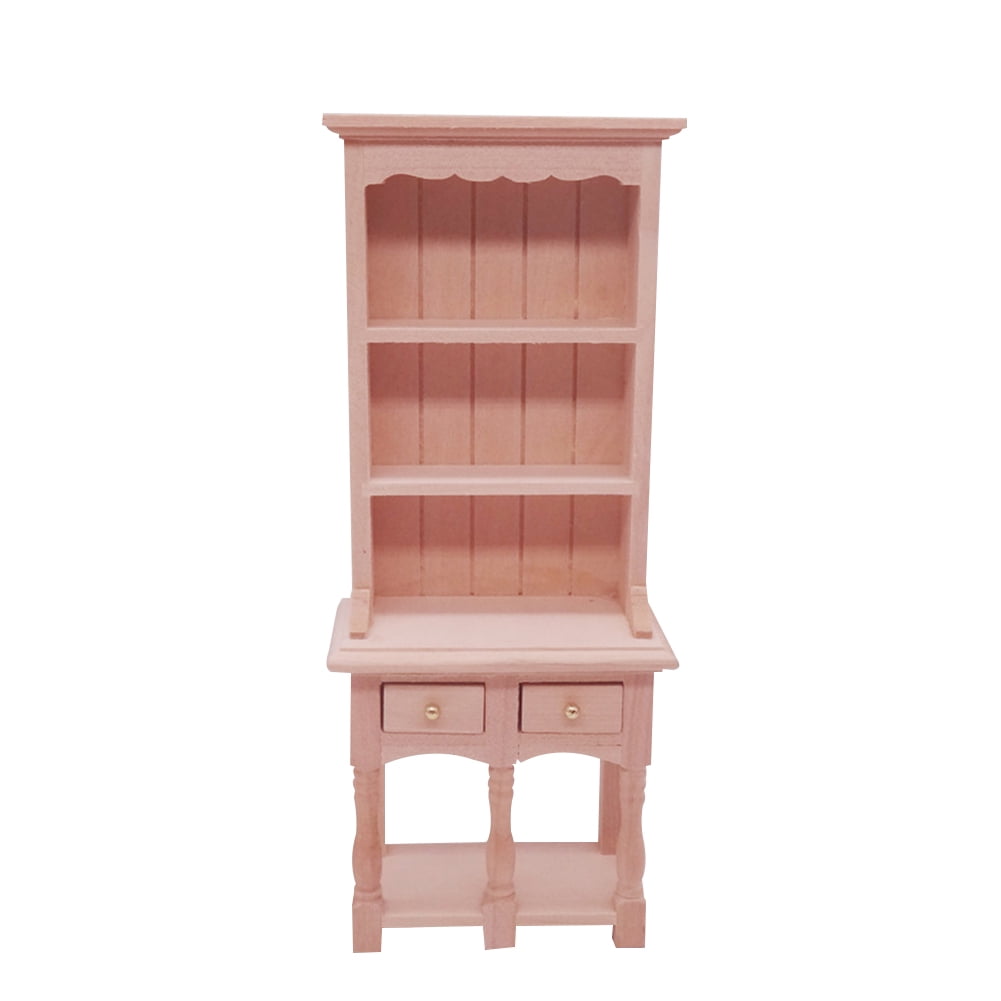 Details about   1:12 Wooden Dollhouse Miniature Wood TV Cabinet Mini Living Room Furniture 