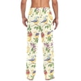 thumbnail image 4 of FORMRS Mens Pajama Pants with Pockets Cotton Sleepwear Lounge Bottoms Sizes S-2XL, Birds with Strawberries, 4 of 7