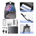 thumbnail image 6 of Lsque Elephant Fireworks Celebration Classic Casual Backpack - Large Capacity Water-Resistant Backpack for School, Work, Travel, and Outdoor Activities, 6 of 8