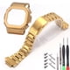 thumbnail image 3 of Caja de reloj DW5600 G5600E GWM5610 Correa Bisel de metal Caja de acero inoxidable GWB 5600 G-Refit Accesorios de correa de reloj con herramientas, 3 of 5