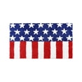 thumbnail image 1 of Patriotic Welcome Doormat with Flag Design, Indoor Outdoor Non-Slip Plush Floor Mat for Independence Day, Entryway Rug Set, 1 of 8