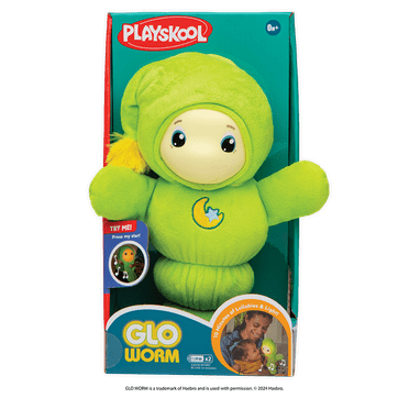 Playskool Classic Glo Worm Plush and Soothing Toy for Babies 0 