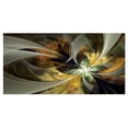 thumbnail image 2 of Design Art - Fleur Fractale Dorée Symétrique, 2 of 3