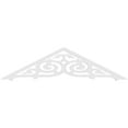 thumbnail image 4 of Ekena Millwork 72"W x 18"H x 1"P (6/12) Pitch Athens Architectural Grade PVC Gable Pediment, 4 of 5