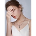 thumbnail image 4 of CACA LADY Hug Necklace Valentines Day Gifts for Women Me 925 Sterling Silver Hug Couple Pendant Necklace Beloved Jewelry Gifts for Wife Husband LoverHim and Her, 4 of 6