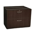 thumbnail image 3 of Mayline Aberdeen 2 Drawer Credenza Lateral Filing in Mocha, 3 of 3
