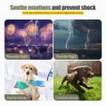 thumbnail image 6 of VeToyBs Dog Anxiety Vest with Head Cover,Breathable Calming Jacket for Dogs – Thunderstorms Fireworks Travel Separation (Blue, XL), 6 of 8