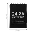 thumbnail image 3 of CNKOO Mini Calendriers de Bureau 2024 2025 Calendrier Rabattable pour Bureau à Domicile, 3 of 7
