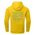 thumbnail image 5 of Stylish Pink Hoodie with Motivational Quote Comfortable, Durable, and Perfect for Casual Wear, 5 of 5