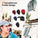 thumbnail image 3 of 12 pack baseball cap hooks multi-function punch-free hooks Hat Hooks wall double-sided sticky hat hooks, 3 of 4