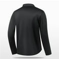 thumbnail image 6 of BiZtdJrK Big and Tall Polo Shirt for Men Basic Casual Long Sleeve Shirts 2024 Lightweight Solid Business Shirts Lightning&nbsp;Deals Black M, 6 of 7