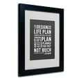 thumbnail image 2 of Trademark Fine Art "Design Your Own Life" Canvas Art by Megan Romo, Black Frame, 2 of 5
