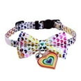 thumbnail image 2 of 1 Set Pet Collar Comfortable Anti-Lock Flexible Fashion Puppy Cats Collar with Bell Pet Accessories, 2 of 8