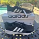 thumbnail image 1 of Adi - das Fluidflow 3.0 Black White Men's Athletic Shoes IG9835, 1 of 6