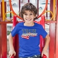 thumbnail image 3 of Tee Hunt True American Youth T-Shirt Stars and Stripes Independence Day July 4th Kids, 3 of 5