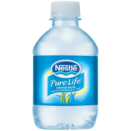 pure life water 8 oz