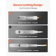 thumbnail image 3 of VEVOR 1 Pair 16-60 in Soft-Close Drawer Slides Ball Bearing Full Extension, 3 of 9