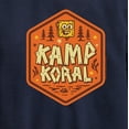thumbnail image 3 of SpongeBob SquarePants - Kamp Koral Kamp Koral Badge Graphic Long Sleeve Fleece Sweatshirt, 3 of 6
