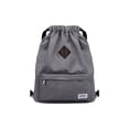 thumbnail image 1 of KAUKKO Cordón Deportes Mochila Gimnasio Yoga Bolsa Hombro Mochila para Hombres y Mujeres KAUKKO  K1031-4-Darkgrey, 1 of 5