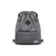 thumbnail image 1 of KAUKKO Cordón Deportes Mochila Gimnasio Yoga Bolsa Hombro Mochila para Hombres y Mujeres KAUKKO  K1031-4-Darkgrey, 1 of 5