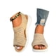 thumbnail image 3 of WILLBEST Sandalias De Plastico Mujer Sandalias De Boca De Pez Con Bloque De Color Y Tacón De Cuña A La Moda Para Mujer, 3 of 8