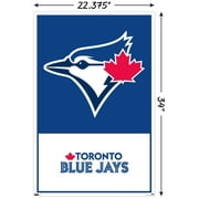 MLB Toronto Blue Jays - Logo 22 Wall Poster, 22.375 x 34