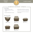 thumbnail image 1 of TK Classics Florence 8 Pièces Tous Temps Tissu Housse de Protection en Beige, 1 of 1