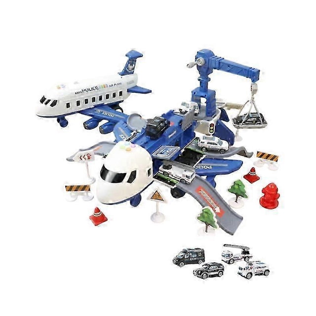 Mega plane Toy, Kiddycorner Mega plane, Transportation Airplane Car Toy Set