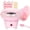 Pink, variant on Mini Cotton Candy Maker Machine, Cotton Candy Machine with Paper Sticks & Sugar Scoop, Portable Candy Floss Maker for Birthday Party (Gray Purple)