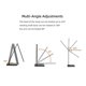 thumbnail image 3 of LED Desk Lamp with Wireless Charger, USB Charging Port, Dimmable Desk Lamp with 5 Brightness Levels and 5 Light Modes, Touch Control, Auto Timer (Blac, 3 of 5