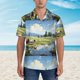 thumbnail image 2 of Fotbe Pasture Cow Camisa Hawaiana para Hombre Unisex – Camisa Casual de Verano con Botones de Manga Corta de Algodón y Lino,Large, 2 of 7